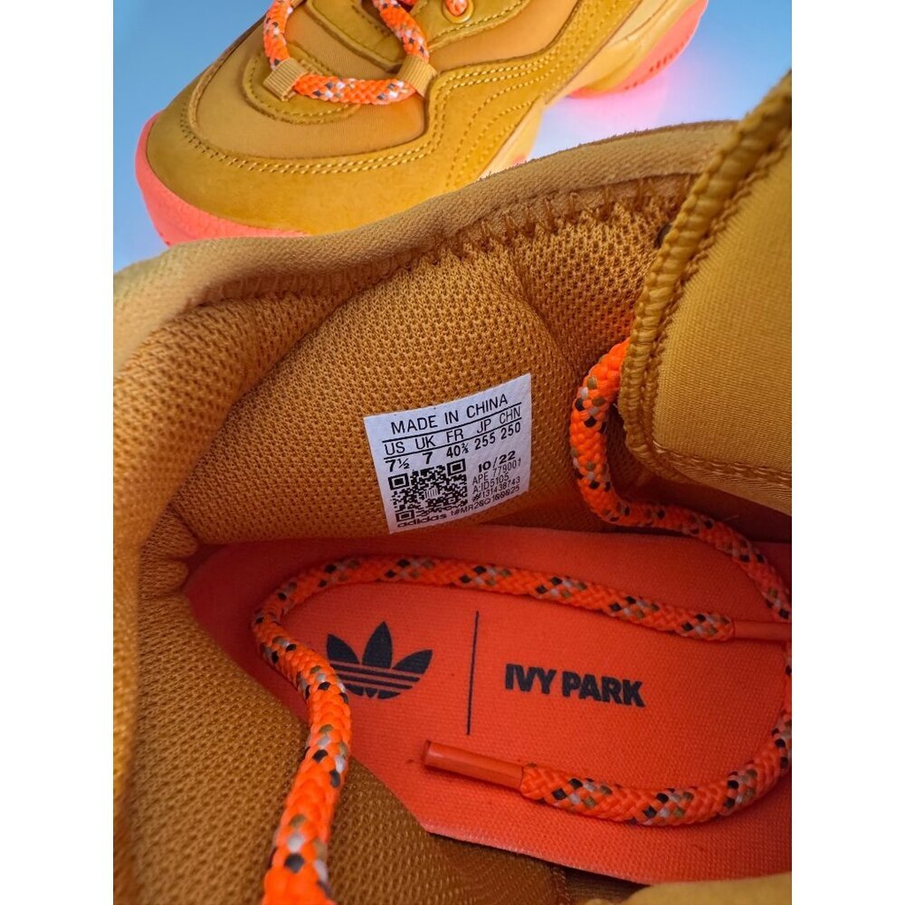 NEW Adidas x Ivy Park IVP TT2000 Focus Orange High Top Sneaker Men 7.5 Women 8.5 - Picture 10 of 11